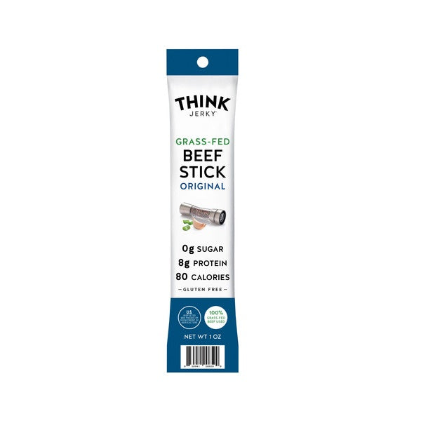 Think Jerky Grass-Fed Beef Sticks, Original, 1 oz, 20 ct