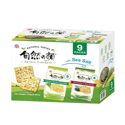Natural Series Savory Crackers Variety Pack, 2.82 oz, 9-count