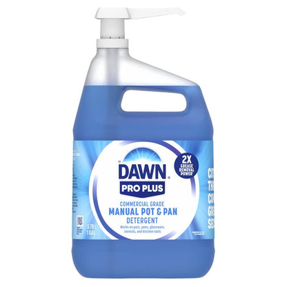 Dawn Professional Manual Pot and Pan Dish Detergent, Liquid Concentrate, 1 Gallon