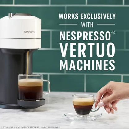 Starbucks by Nespresso Vertuo, Pike Place, Medium Roast Coffee 30-count Coffee Pods, Brews 7.8 oz.