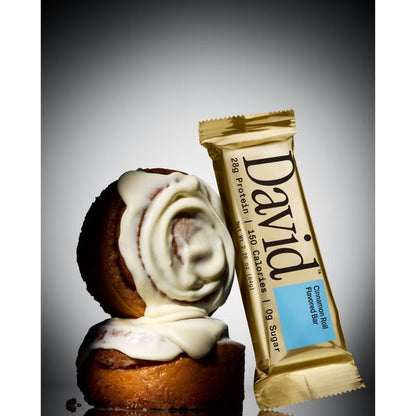 DAVID Cinnamon Roll Flavored Bars
