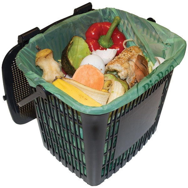 Bio Bag Food Waste Bag, 3 gal, 125-count