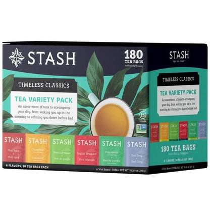 Stash Tea, Variety Pack, 180-count