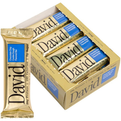 DAVID Chocolate Chip Cookie Dough Flavored Bar