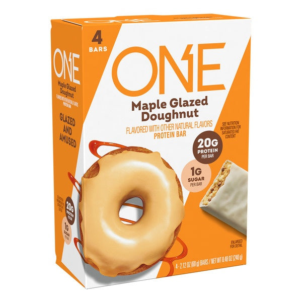 ONE Protein Bar, Maple Glazed Doughnut, 20g Protein