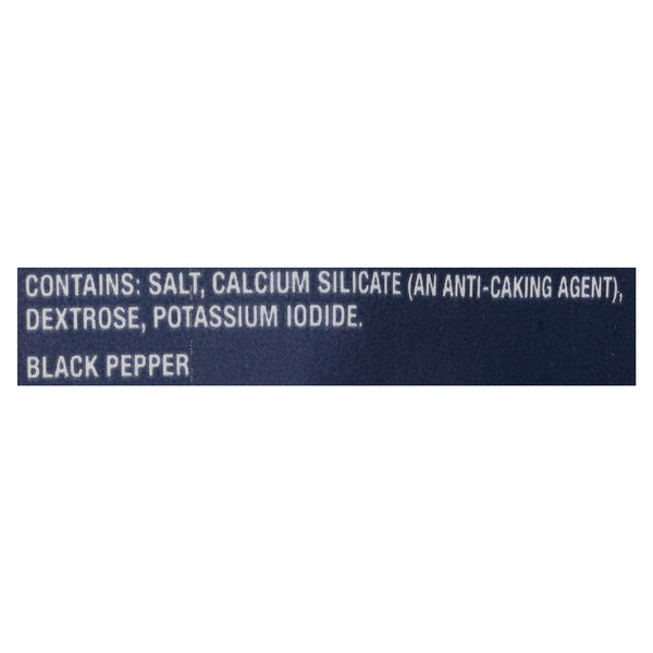 Morton Iodized Salt & Black Pepper