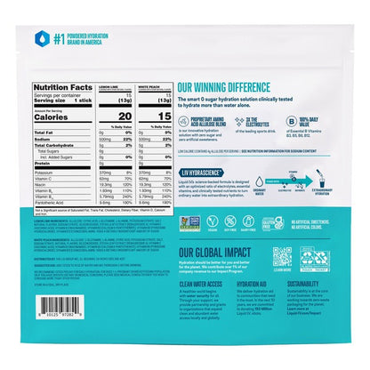 Liquid I.V. Hydration Multiplier Electrolyte Drink Mix, Sugar Free, Variety Pack, 0.45 oz, 30 ct