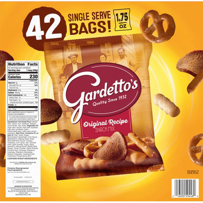 Gardetto's Snack Mix, Original Recipe, Single Serve Bags