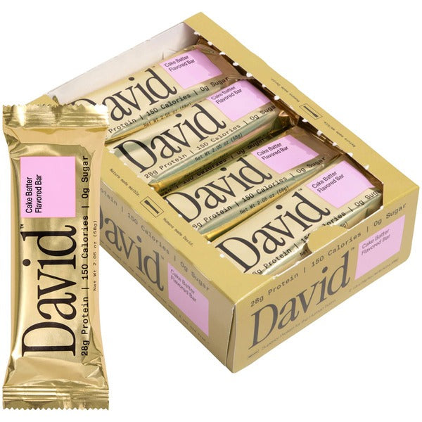 DAVID Cake Batter Flavored Bar