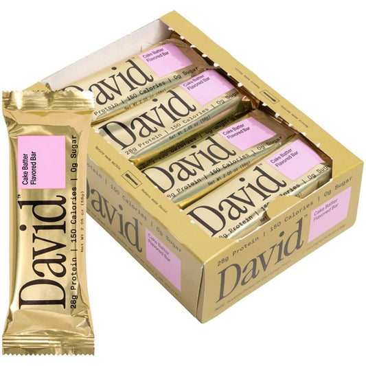 DAVID Cake Batter Flavored Bar