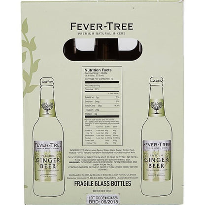 Fever Tree Ginger Beer, 9.3 fl oz, 12 count