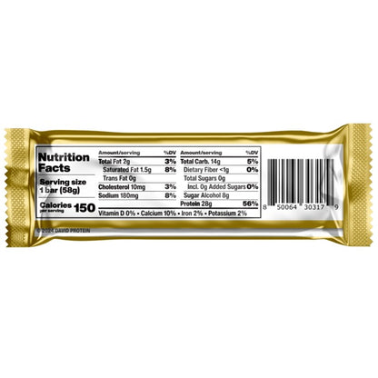 David Protein Bar, Salted Peanut Butter