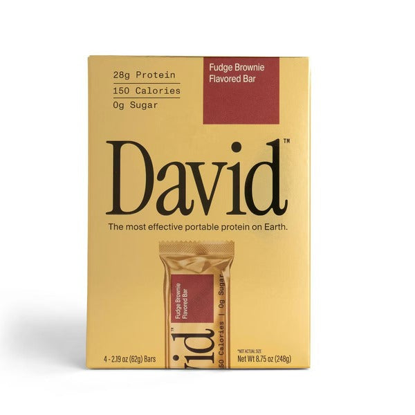 DAVID Fudge Brownie Flavored Bar