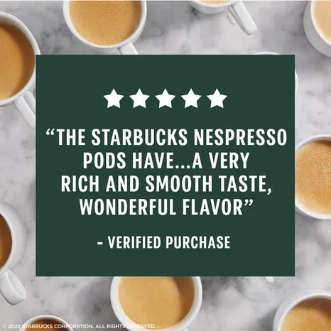 Starbucks by Nespresso Vertuo Pike Place Medium Roast Coffee
