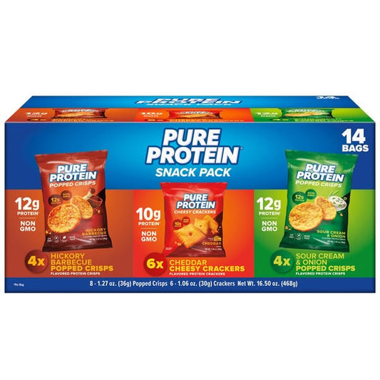 Pure Protein Snack Pack Variety, 14-pack
