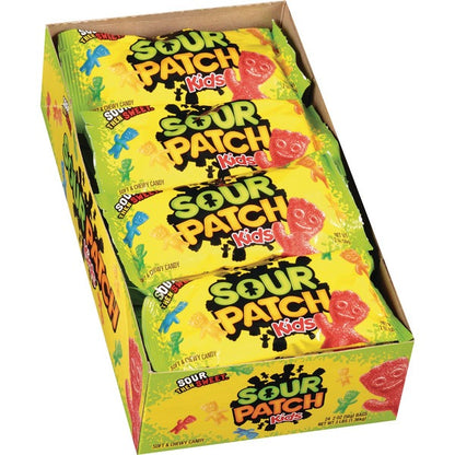 SOUR PATCH KIDS Soft & Chewy Candy, 2 oz, 24 ct