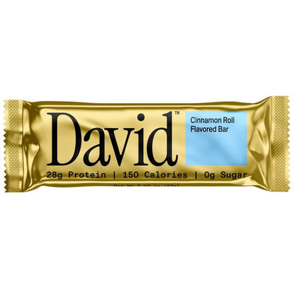 DAVID Cinnamon Roll Flavored Bars