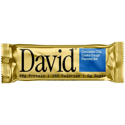 DAVID Chocolate Chip Cookie Dough Flavored Bar
