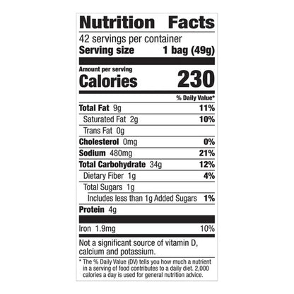 Gardetto's Snack Mix, Original Recipe, Single Serve Bags