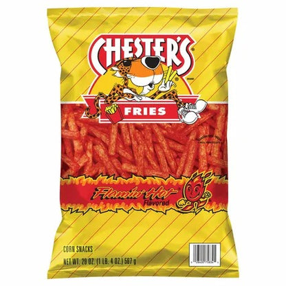 Chester's Flamin' Hot Fries Flavored Corn Snacks, 20 oz