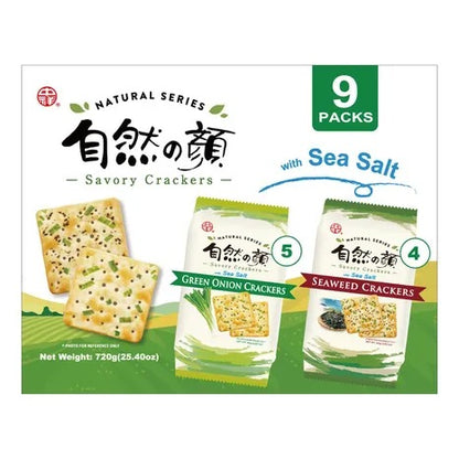 Natural Series Savory Crackers Variety Pack, 2.82 oz, 9-count