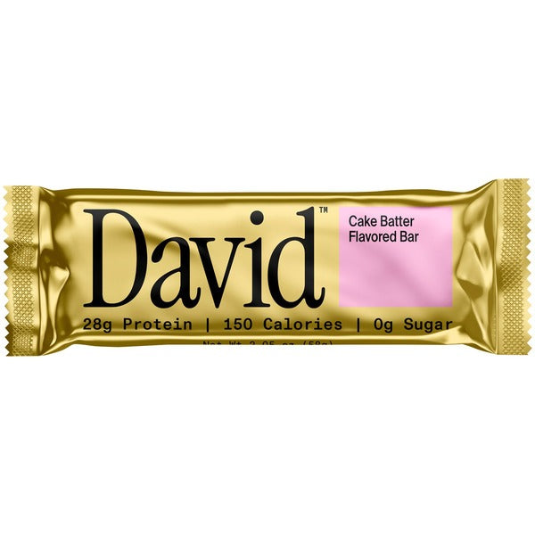 DAVID Cake Batter Flavored Bar