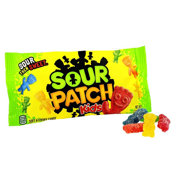 SOUR PATCH KIDS Soft & Chewy Candy, 2 oz, 24 ct