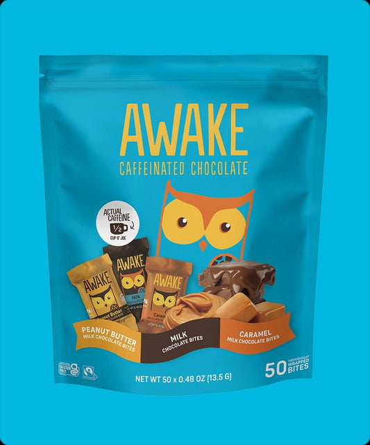 Awake Chocolate - 50 Pack Pouch