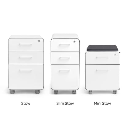 Stow 3-Drawer File Cabinet